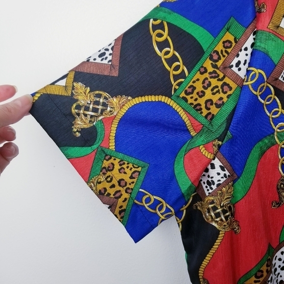 Lauren Lee Vintage Multicolored Short Sleeve Top - Picture 6 of 8